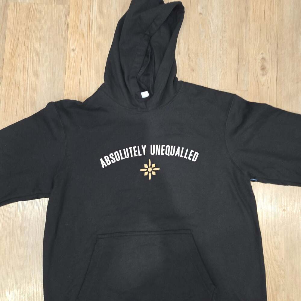 Port Black Hoodie with Absolutely Unequalled hoddie